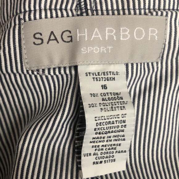 Vintage Sag Harbor Skort American Blue/White Gingham size 16 - Picture 12 of 12